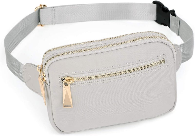 UTO Fanny Pack for Women Crossbody Trendy Fashion Belt Purse Chest Waist Hip Bumbag for Outdoor Shopping Travel Hiking - Image 1